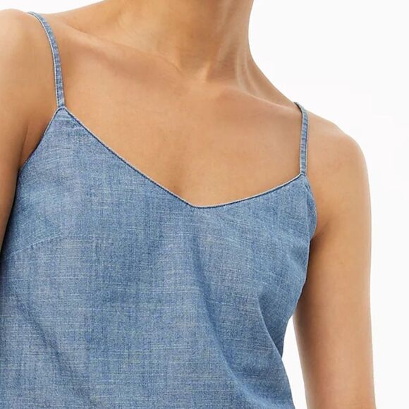 J.Crew Factory Chambray Cami - Picture 3 of 8